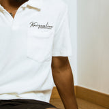 Towelling polo organic cotton